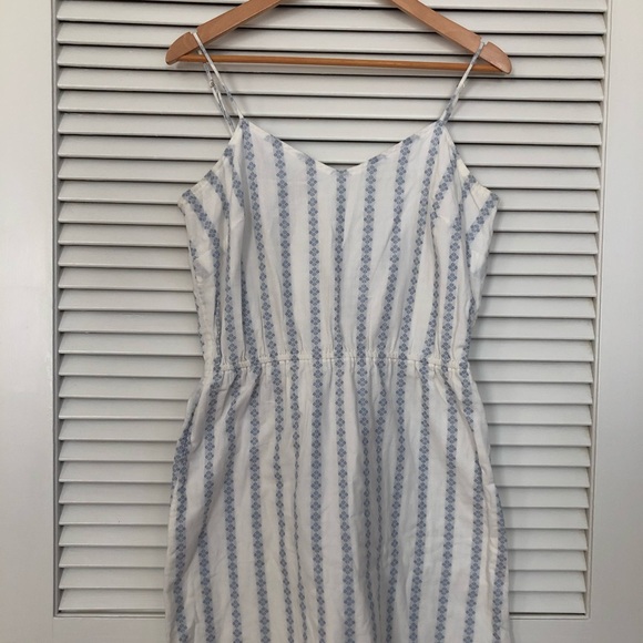 J. Crew • Cotton Embroidered Sun Dress - Picture 2 of 6